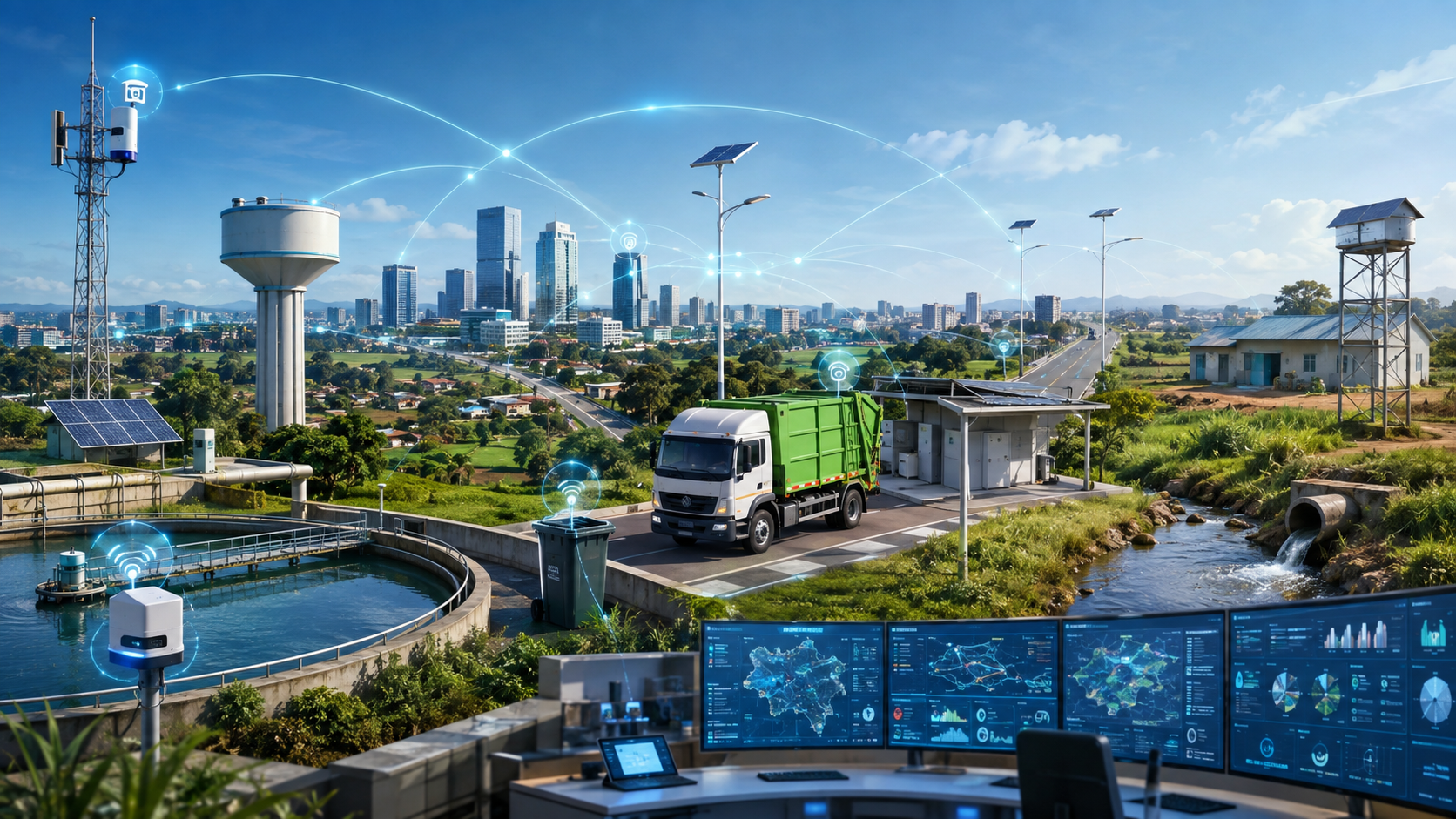 African digital infrastructure systems powered by AI, data and IoT